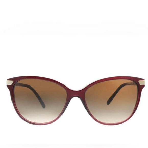 Burberry B4216 Maroon Sunglasses - Picture 1 of 4